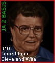 Tourist from Cleveland's Wife